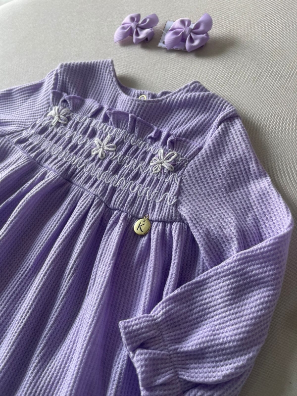 VESTIDO LILAS BEBE - Image 2