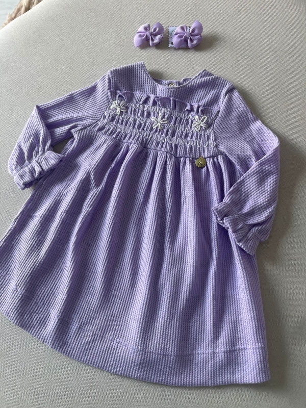 VESTIDO LILAS BEBE